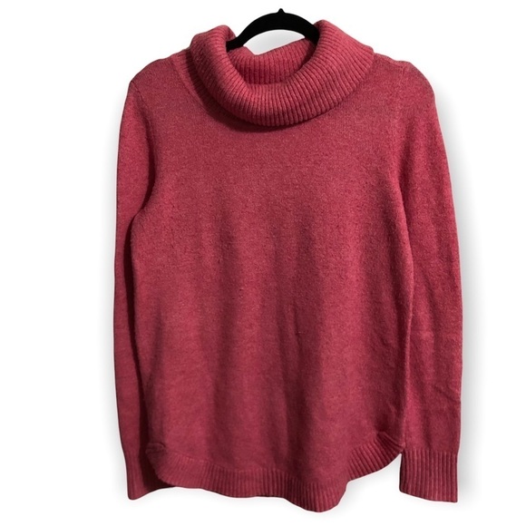 Tahari knit sweater Turtle Neck pink - Picture 1 of 5